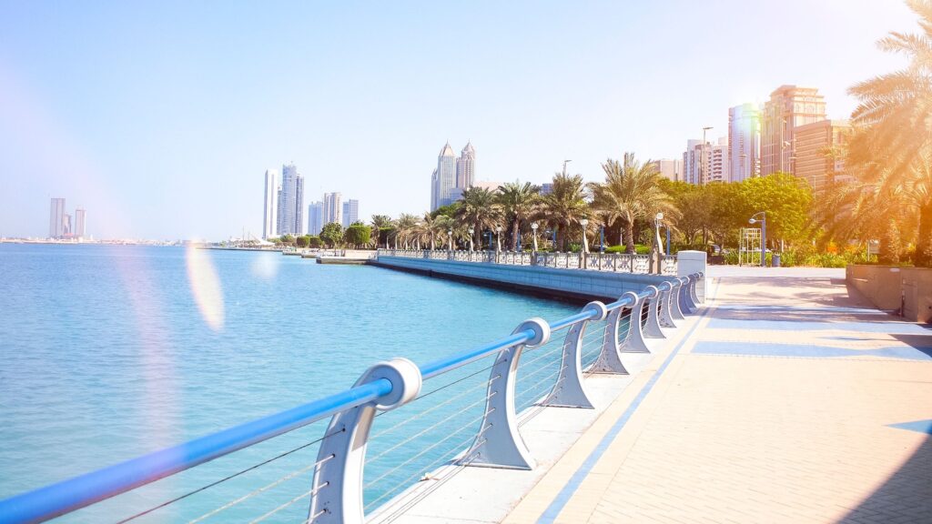 best beaches in the UAE